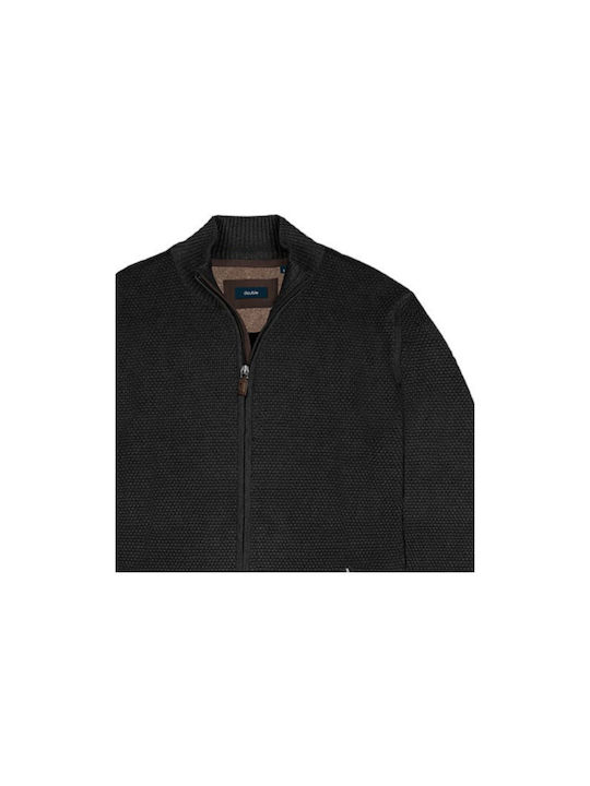 Men's Knitted Cardigan Black