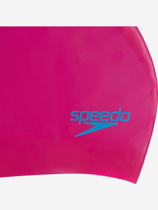 Speedo Silicone Kids Swimming Cap Pink