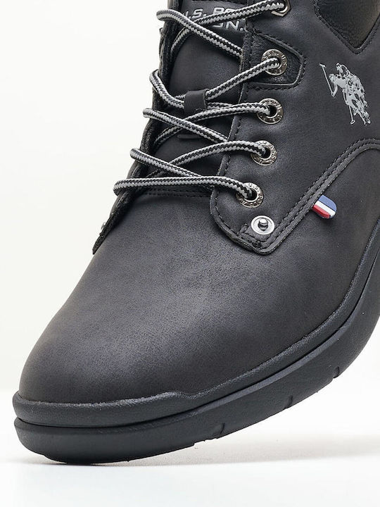 U.S. Polo Assn. Schwarz Herrenstiefel