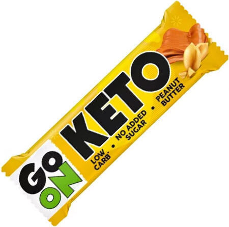 Go On Nutrition Keto Bar Protein with Flavor Peanut Butter 50gr