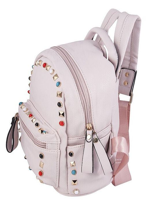 V-store Women's Bag Backpack Beige