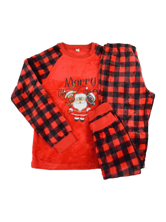 Fuanna Winter Women's Pyjama Set Red