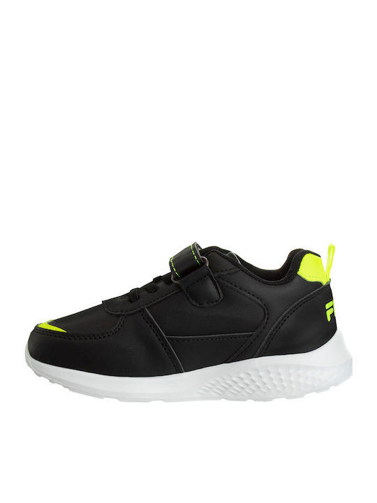 Comfort Shine 2 Kinder Sneakers mit Klettverschluss Schwarz