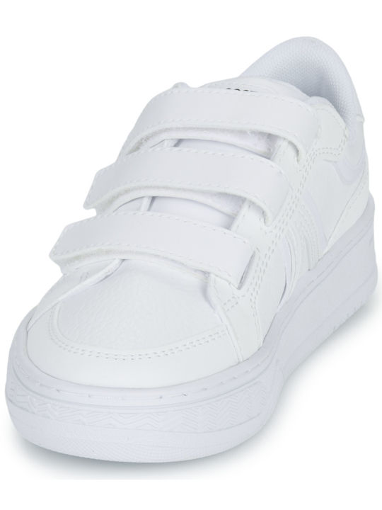 Παιδικά Sneakers με Σκρατς Λευκά