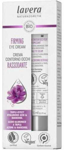 Lavera Karanja Oil & Organic White Tea Eye Moisturiser for Moisturizing Anti-Wrinkle & Firming 15ml