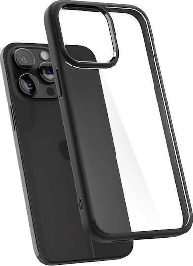 Spigen Ultra Hybrid Back Cover Plastic 2mm Matte Black (iPhone 15 Pro Max)