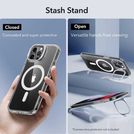 ESR Classic Hybrid Back Cover Μεταλλικό 1.3mm Διάφανο (iPhone 15 Pro Max)