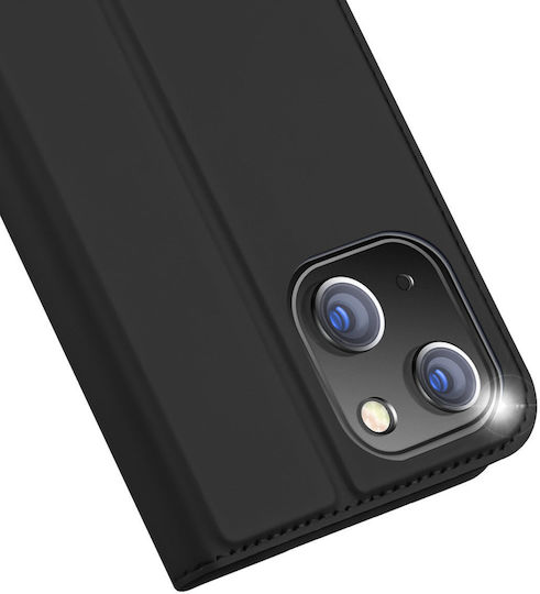 Dux Ducis Skin Pro Книга Изкуствена кожа Черен (iPhone 15)