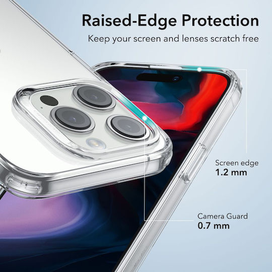 ESR Zero Back Cover Silicon 1.45mm Transparent (iPhone 15 Pro Max)