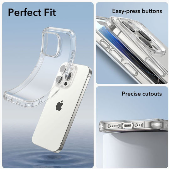 ESR Zero Back Cover Silicon 1.45mm Transparent (iPhone 15 Pro Max)