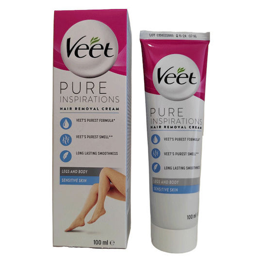 Veet Silk & Fresh Hair Removal Cream Kit for Body 100ml