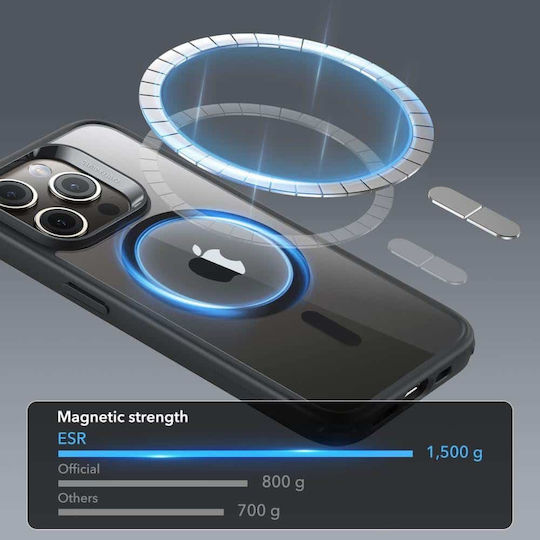 ESR Classic Hybrid Halolock Back Cover Πλαστικό / Σιλικόνης 0.5mm Διάφανο (iPhone 15 Pro Max)
