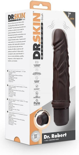 Blush Dr. Robert Realistic Vibrator 19cm Brown