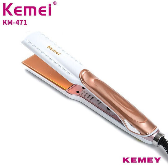 KM-471 Hair Straightener with Ceramic Plates 39W