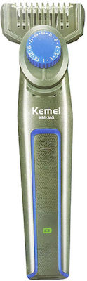 Kemei KM-365 Mașină de ras electrică Corp Reîncărcabilă