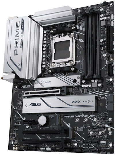 Asus Prime X670-P WiFi Motherboard ATX with AMD AM5 Socket