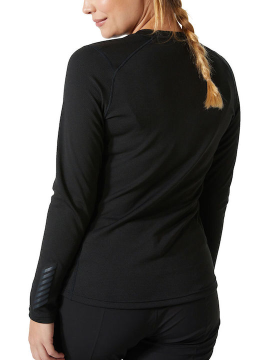 Helly Hansen Lifa Thermohemd Schwarz
