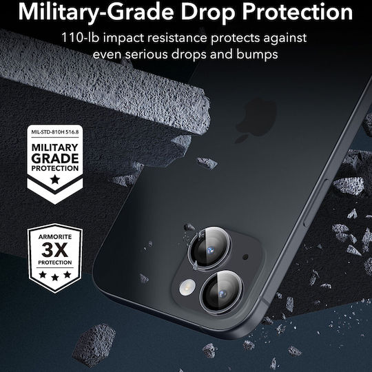 ESR Armorite Προστασία Κάμερας Tempered Glass Διάφανο για το iPhone 15 / Plus