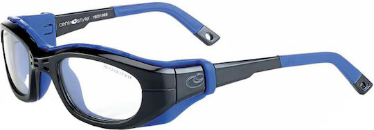 Centrostyle Men's Blue Acetate Prescription Eyeglass Frame F0257 242