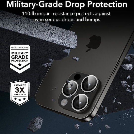 ESR Προστασία Κάμερας Tempered Glass Διάφανο για το iPhone 15 Pro / 15 Pro Max