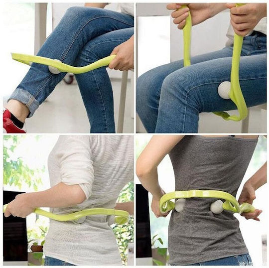 Vertebra Massager Tool Pain Relief Ролка Масаж Син