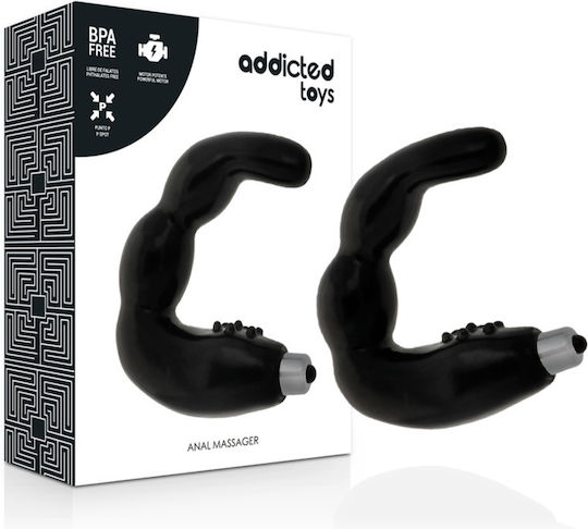 Addicted Toys Πρωκτικός Δονητής Μαύρος