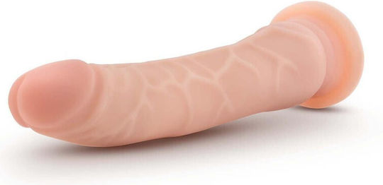Blush Dr. Skin Plus Glass Dildo With Suction Cup Vanilla 23cm