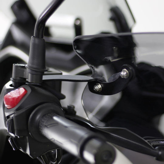 Yamaha Motorcycle Protective Hand Guards in Transparent Colour