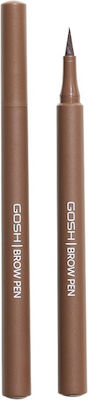 Gosh Brow Pen Gel για Φρύδια 001 Brown