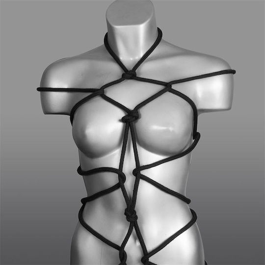Secretplay Bondage String Σχοινί Δεσίματος σε Μαύρο Χρώμα