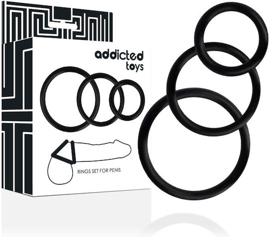 Addicted Toys Rings Set For Penis