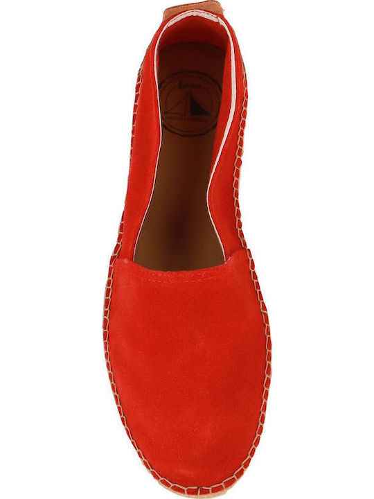 Men's Espadrilles in Red Color
