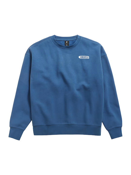 Back Sweatshirt Blau