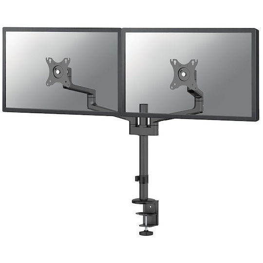 Neomounts Stand Desk Mounted for 2 Monitors up to 27" with Arm (DS60-425BL2)