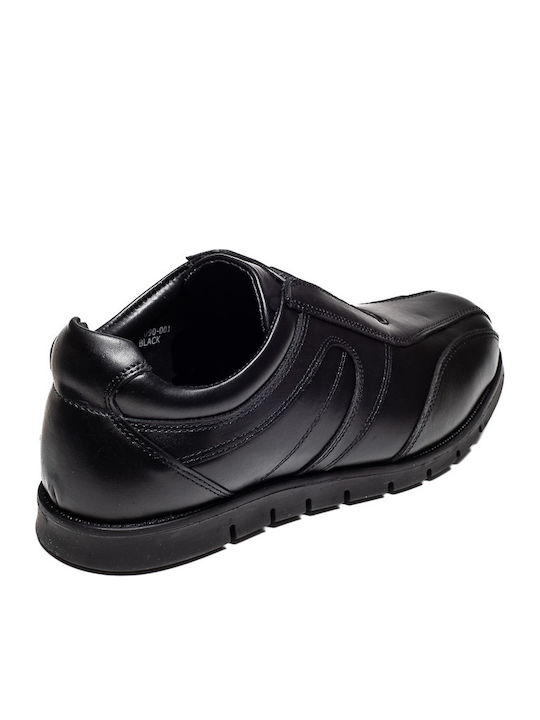 Herren Slip-Ons Schwarz