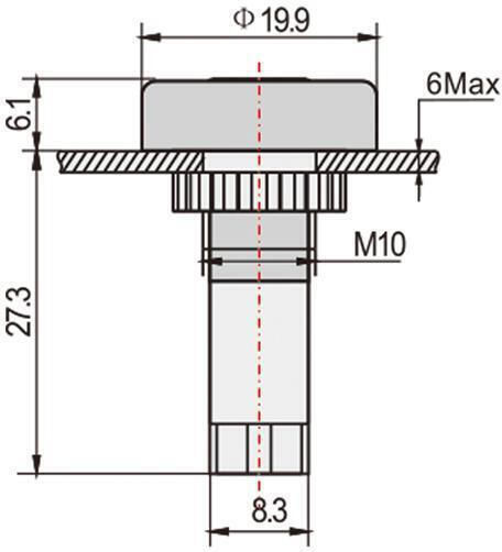 LED Indicator luminos Verde 10buc 02.011.0197