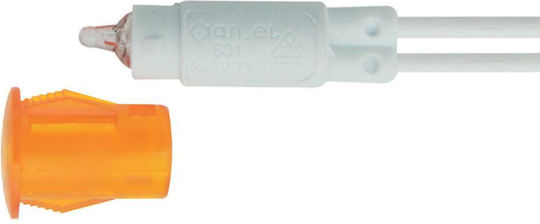 LED Anzeigelampe Orange 100Stück 02.011.0269