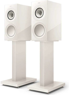 Kef R3 Meta SP4053A1AA Paar Hi-Fi Lautsprecher Boden 180W 3 Anzahl von Fahrern B20xT33.6xH42.2cm. Weiß glänzend