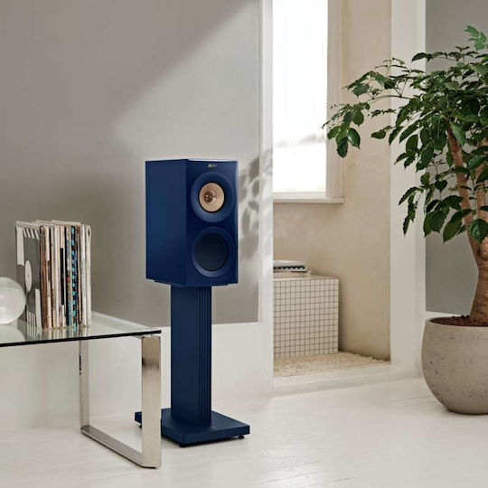 Kef R3 Ζεύγος Ηχείων Hi-Fi Βιβλιοθήκης 180W 3 Δρόμων Π20xΒ33.6xΥ42.2εκ. Indigo Gloss Special Edition