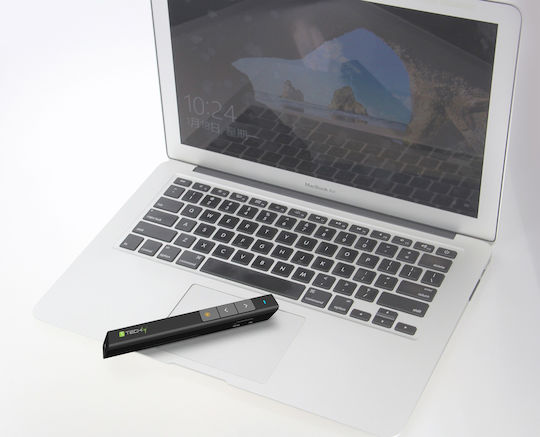 Techly Presenter με Κόκκινο Laser και Πλήκτρα Slideshow