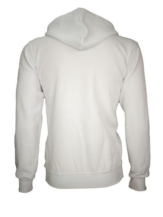 RS- Sweatshirt mit Kapuze Weiß