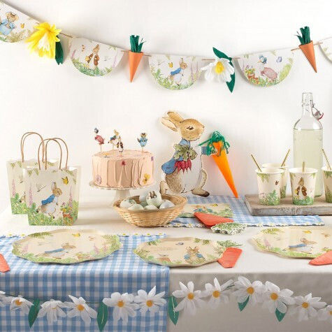 Meri Meri Peter Rabbit In Garden lumânări Lumânare de Zi de Naștere 4buc 267520