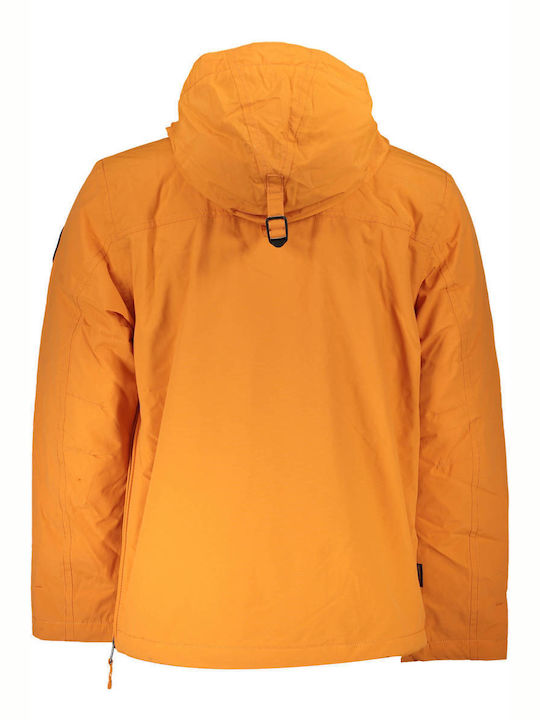 Napapijri Herren Winter Jacke Orange