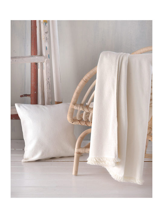 Rythmos Decorative Pillow Case Sebastiao Petrol Blue 40x40cm