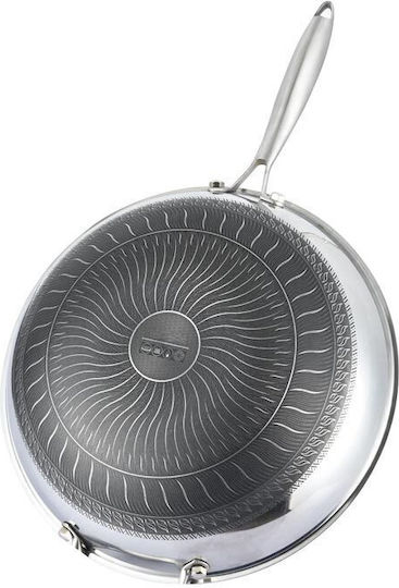 Cheffinger Set de oale din oțel inoxidabil Argint 10buc