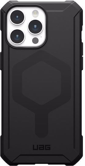 UAG Essential Задна корица Силикон 2мм Черен (iPhone 15 Pro Max)