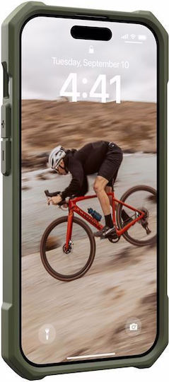 UAG Essential Back Cover Silicon Kaki (iPhone 15 Pro)