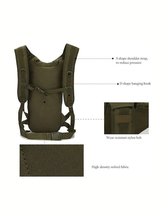 Reitrucksack Braun 15Es