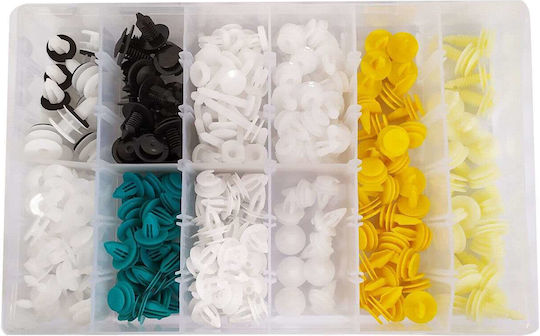 Car Plastic Clips 210 Pieces