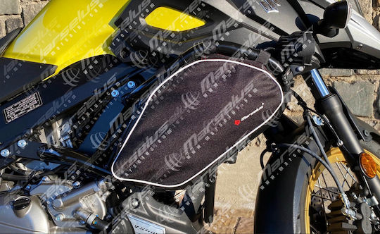 Marselus Motorcycle Hard Side Case Set in Black Colour
